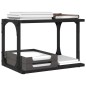 vidaXL Druckerständer 2 Ablagen Schwarz 41x28x33,5 cm Holzwerkstoff vidaXL Druckerständer 2 Ablagen Schwarz 41x28x33,5 cm Holzwerkstoff