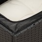 vidaXL 6-tlg. Garten-Sofagarnitur mit Kissen Schwarz Poly Rattan vidaXL 6-tlg. Garten-Sofagarnitur mit Kissen Schwarz Poly Rattan
