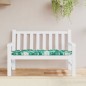 vidaXL Gartenbank-Auflage Blattmuster 120x50x7 cm Oxford-Gewebe vidaXL Gartenbank-Auflage Blattmuster 120x50x7 cm Oxford-Gewebe