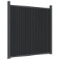 vidaXL Zaunelement Grau 1737x186 cm WPC vidaXL Zaunelement Grau 1737x186 cm WPC