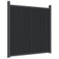 vidaXL Zaunelement Grau 526x186 cm WPC vidaXL Zaunelement Grau 526x186 cm WPC