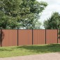 vidaXL Zaunelement Braun 1045x186 cm WPC vidaXL Zaunelement Braun 1045x186 cm WPC