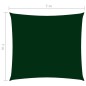 vidaXL Sonnensegel Oxford-Gewebe Quadratisch 7x7 m Dunkelgrün vidaXL Sonnensegel Oxford-Gewebe Quadratisch 7x7 m Dunkelgrün