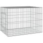 vidaXL Kaninchenkäfig 78x54x54 cm Verzinktes Eisen vidaXL Kaninchenkäfig 78x54x54 cm Verzinktes Eisen