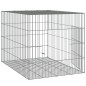 vidaXL Kaninchenkäfig 78x54x54 cm Verzinktes Eisen vidaXL Kaninchenkäfig 78x54x54 cm Verzinktes Eisen