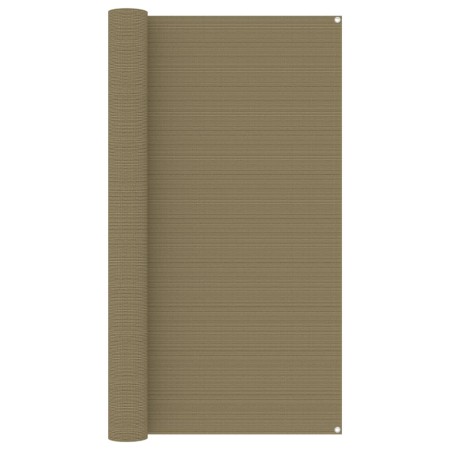vidaXL Zeltteppich 200x400 cm Taupe