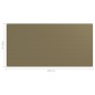 vidaXL Zeltteppich 200x400 cm Taupe vidaXL Zeltteppich 200x400 cm Taupe