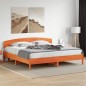 vidaXL Kopfteil Wachsbraun 200 cm Massivholz Kiefer vidaXL Kopfteil Wachsbraun 200 cm Massivholz Kiefer