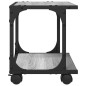 vidaXL Druckerständer 2 Ablagen Grau Sonoma 41x28x33,5cm Holzwerkstoff vidaXL Druckerständer 2 Ablagen Grau Sonoma 41x28x33,5cm Holzwerkstoff