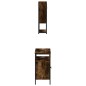 vidaXL 2-tlg. Badmöbel-Set Räuchereiche Holzwerkstoff vidaXL 2-tlg. Badmöbel-Set Räuchereiche Holzwerkstoff