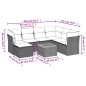vidaXL 8-tlg. Garten-Sofagarnitur mit Kissen Schwarz Poly Rattan vidaXL 8-tlg. Garten-Sofagarnitur mit Kissen Schwarz Poly Rattan