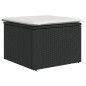 vidaXL 11-tlg. Garten-Sofagarnitur mit Kissen Schwarz Poly Rattan vidaXL 11-tlg. Garten-Sofagarnitur mit Kissen Schwarz Poly Rattan
