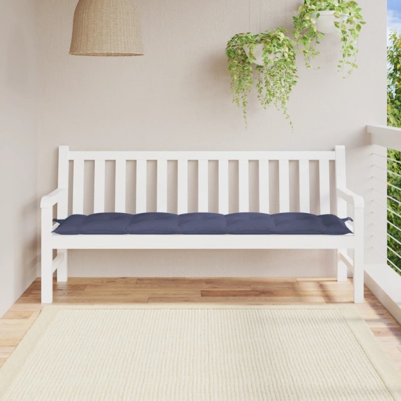 vidaXL Gartenbank-Auflage Marineblau 180x50x7 cm Oxford-Gewebe vidaXL Gartenbank-Auflage Marineblau 180x50x7 cm Oxford-Gewebe