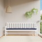 vidaXL Gartenbank-Auflage Marineblau 200x50x7 cm Oxford-Gewebe vidaXL Gartenbank-Auflage Marineblau 200x50x7 cm Oxford-Gewebe