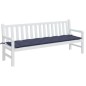 vidaXL Gartenbank-Auflage Marineblau 200x50x7 cm Oxford-Gewebe vidaXL Gartenbank-Auflage Marineblau 200x50x7 cm Oxford-Gewebe