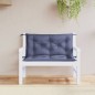 vidaXL Gartenbank-Auflagen 2 Stk. Marineblau 100x50x7 cm Oxford-Gewebe vidaXL Gartenbank-Auflagen 2 Stk. Marineblau 100x50x7 cm Oxford-Gewebe