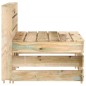 4-Sitzer Outdoor-Sofa Grün Imprägniertes Kiefernholz 4-Sitzer Outdoor-Sofa Grün Imprägniertes Kiefernholz