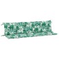 vidaXL Gartenbank-Auflagen 2 Stk. Blattmuster 200x50x7cm Oxford-Gewebe vidaXL Gartenbank-Auflagen 2 Stk. Blattmuster 200x50x7cm Oxford-Gewebe