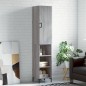 Highboard Grau Sonoma 34,5x34x180 cm Holzwerkstoff Highboard Grau Sonoma 34,5x34x180 cm Holzwerkstoff