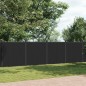 vidaXL Zaunelement Grau 1045x186 cm WPC vidaXL Zaunelement Grau 1045x186 cm WPC