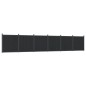 vidaXL Zaunelement Grau 1045x186 cm WPC vidaXL Zaunelement Grau 1045x186 cm WPC