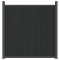 vidaXL Zaunelement Grau 1045x186 cm WPC vidaXL Zaunelement Grau 1045x186 cm WPC