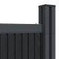 vidaXL Zaunelement Grau 1045x186 cm WPC vidaXL Zaunelement Grau 1045x186 cm WPC