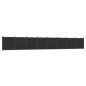 vidaXL Zaunelement Grau 1391x186 cm WPC vidaXL Zaunelement Grau 1391x186 cm WPC