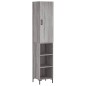 Highboard Grau Sonoma 34,5x34x180 cm Holzwerkstoff Highboard Grau Sonoma 34,5x34x180 cm Holzwerkstoff