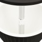 vidaXL 3-in-1 Tisch mit Eiskühler Schwarz Polypropylen vidaXL 3-in-1 Tisch mit Eiskühler Schwarz Polypropylen