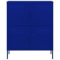 vidaXL Lagerschrank Marineblau 80x35x101,5 cm Stahl vidaXL Lagerschrank Marineblau 80x35x101,5 cm Stahl