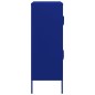 vidaXL Lagerschrank Marineblau 80x35x101,5 cm Stahl vidaXL Lagerschrank Marineblau 80x35x101,5 cm Stahl