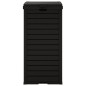 vidaXL Outdoor-Mülltonne Schwarz 41x41x86 cm Polypropylen vidaXL Outdoor-Mülltonne Schwarz 41x41x86 cm Polypropylen