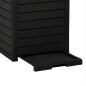 vidaXL Outdoor-Mülltonne Schwarz 41x41x86 cm Polypropylen vidaXL Outdoor-Mülltonne Schwarz 41x41x86 cm Polypropylen