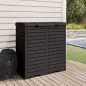 vidaXL Outdoor-Mülltonne Schwarz 78x41x86 cm Polypropylen vidaXL Outdoor-Mülltonne Schwarz 78x41x86 cm Polypropylen