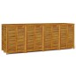 vidaXL Gartenbox 280x87x104 cm Massivholz Akazie vidaXL Gartenbox 280x87x104 cm Massivholz Akazie