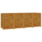 vidaXL Gartenbox 280x87x104 cm Massivholz Akazie vidaXL Gartenbox 280x87x104 cm Massivholz Akazie