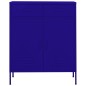 vidaXL Lagerschrank Marineblau 80x35x101,5 cm Stahl vidaXL Lagerschrank Marineblau 80x35x101,5 cm Stahl