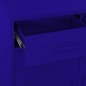 vidaXL Lagerschrank Marineblau 80x35x101,5 cm Stahl vidaXL Lagerschrank Marineblau 80x35x101,5 cm Stahl