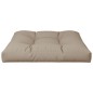vidaXL Palettenkissen Taupe 80x80x12 cm Stoff vidaXL Palettenkissen Taupe 80x80x12 cm Stoff