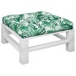 vidaXL Palettenkissen Blätter 80x80x12 cm Stoff vidaXL Palettenkissen Blätter 80x80x12 cm Stoff