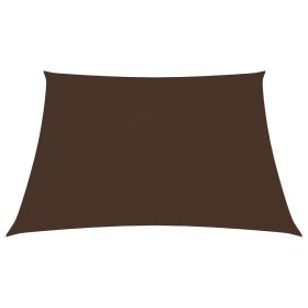 vidaXL Sonnensegel Oxford-Gewebe Quadratisch 4x4 m Braun