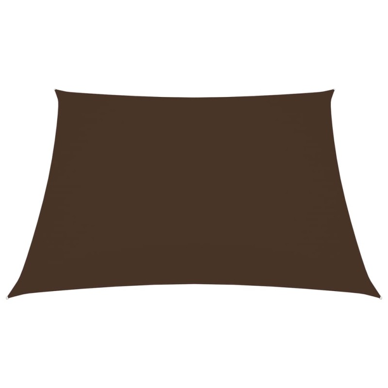 vidaXL Sonnensegel Oxford-Gewebe Quadratisch 6x6 m Braun