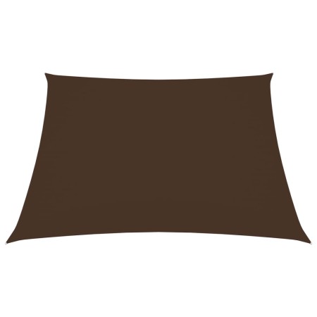 vidaXL Sonnensegel Oxford-Gewebe Quadratisch 6x6 m Braun