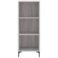 Highboard Grau Sonoma 34,5x34x180 cm Holzwerkstoff Highboard Grau Sonoma 34,5x34x180 cm Holzwerkstoff