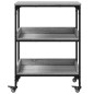 vidaXL Küchenwagen Grau Sonoma 60x41x80,5 cm Holzwerkstoff vidaXL Küchenwagen Grau Sonoma 60x41x80,5 cm Holzwerkstoff