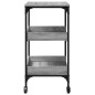 vidaXL Küchenwagen Grau Sonoma 60x41x80,5 cm Holzwerkstoff vidaXL Küchenwagen Grau Sonoma 60x41x80,5 cm Holzwerkstoff