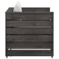 vidaXL 2-tlg. Garten-Lounge-Set mit Kissen Grau Imprägniertes Holz vidaXL 2-tlg. Garten-Lounge-Set mit Kissen Grau Imprägniertes Holz