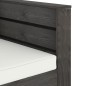 vidaXL 2-tlg. Garten-Lounge-Set mit Kissen Grau Imprägniertes Holz vidaXL 2-tlg. Garten-Lounge-Set mit Kissen Grau Imprägniertes Holz