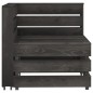 vidaXL 7-tlg. Garten-Lounge-Set Grau Imprägniertes Kiefernholz vidaXL 7-tlg. Garten-Lounge-Set Grau Imprägniertes Kiefernholz